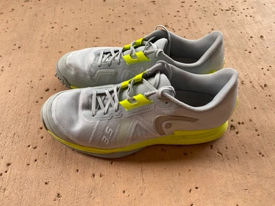 Zapatillas Tenis HOMBRE HEAD TENNIS SPRINT PRO 3.5 GRIS/AMARILLO TALLA 12, Usadas Una Vez Foto 1 de 4