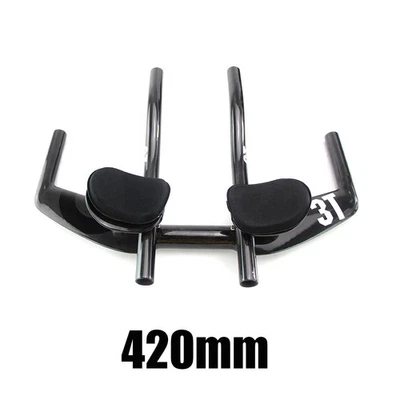 Manillar de bicicleta de carretera contrarreloj de carbono 3T TT reposabrazos manillar triatlón piezas Foto 1 de 4