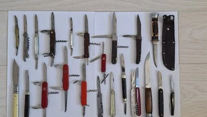 Kleine Sammlung alter Taschenmesser - Bild 1 von 13