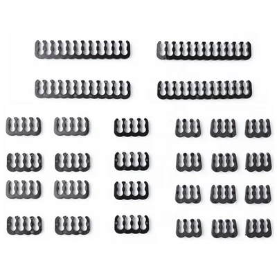 24pcs 6/8/24 Pin Cable Comb Organizer for 3.0-3.6mm PC Power Cables Wiring - Image 1 of 4