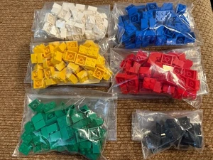 286 Piece Genuine LEGO 2x2 White, Blue, Red, Yellow, Green Bricks # 3003 New - Picture 1 of 7
