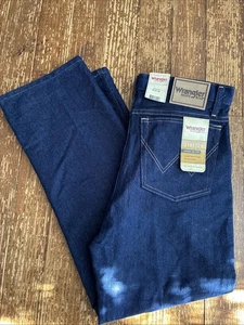 Wrangler Herren Jeans Stretch Regular Fit Boot Blau 33x30 Neu mit Etikett - Bild 1 von 7