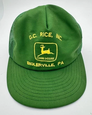 Tapa Snapback John Deere vintage limpia Foto 1 de 4