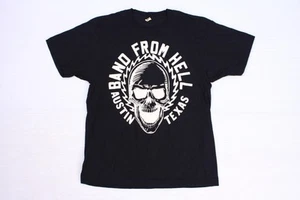 Rare Vintage 80s Band From Hell Austin Texas Tee T-shirt Underground Punk M/L - Picture 1 of 5