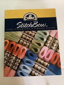 DMC Stitch Bogen Mappe Organizer Aufbewahrungssystem + 181 Knäuel Zahnseide + 10 Seiten - Bild 1 von 17