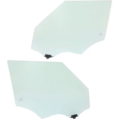 Juego de 2 gafas de puerta delanteras lado conductor y pasajero izquierda derecha para Kia Soul par Foto 1 de 4