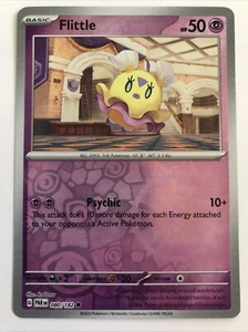 Juego de cartas coleccionables Pokémon Paradox Rift Flittle Reverse Holofoil 080/182 casi nuevo - Imagen 1 de 2