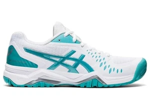 ASICS GEL CHALLENGEGER 12 TENNIS PADEL SCHUHE DAMEN NEU WEISS HELLBLAU - Bild 1 von 8