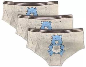 Calzoncillos para dama, paquete de 3 pantalones cortos con estampado de personajes, ropa interior gris algodón - Imagen 1 de 4