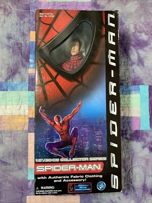 NUEVA FIGURA TOYBIZ 2001 SERIE COLECCIONISTA SPIDER-MAN PELÍCULA SPIDER-MAN DE COLECCIÓN 12" Foto 1 de 4