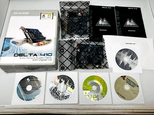 M-Audio Delta 410 Sound Card 4-in/10-out Audio Card w/ Digital I/O (Set of 2) - Picture 1 of 12