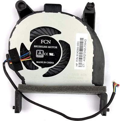914266-001 New CPU FAN DC12V 0.7A For HP 800 G3 800 G4 600 G4 400 G4 405 G4 - Image 1 of 2
