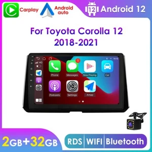 For Toyota Corolla 12 2018-2021 Apple Carplay Android Car Stereo Radio +Camera - Bild 1 von 15
