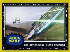 Topps Star Wars Journey to the Force Awakens 88 Millennium Falcon Black 