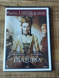 The Duchess Keira Knightley Ralph Fiennes - Region 2 DVD Spanish - Picture 1 of 4
