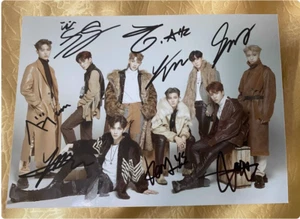 ATEEZ ateez handsigniertes signed Foto 4*6 cm K-POP Sammlung 2025K - Bild 1 von 1