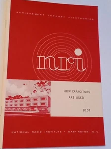 1973 National Radio Institute How Capacitors Are Used B107 - Bild 1 von 6