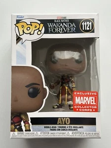 Funko Pop! #1121 Black Panther Wakanda Forever Ayo Cuerpo de Coleccionistas con Protector - Imagen 1 de 4