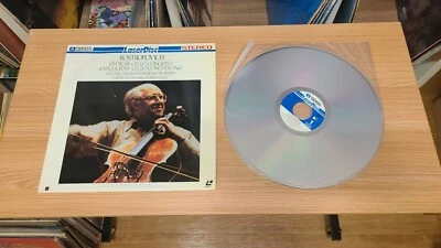 Mstislav Rostropovich Carlo Maria Giulini Dvořák, Saint-Saëns USA LaserDisc - Image 1 of 2