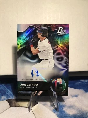 2023 Bowman Platinum Top Prospects Autographs #TOP50 Joe Lampe GUARDIANS AUTO - Image 1 of 2