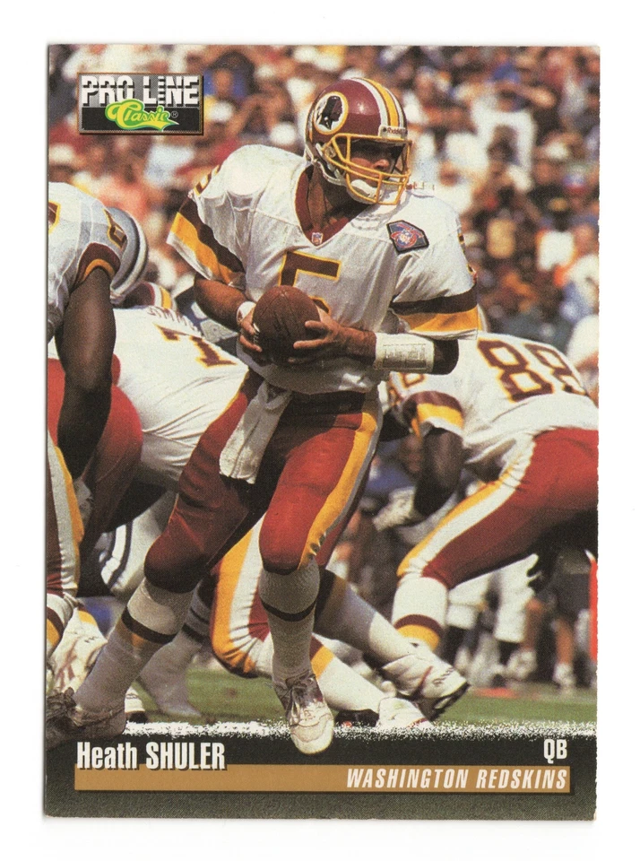 1995 Pro Line 313 Heath Shuler Washington Redskins Card - Image 1 of 1