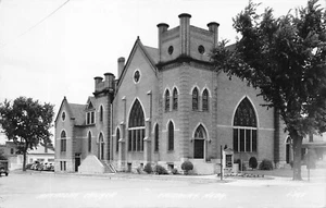 # H2749 FAIRBURY, NE. POSTAL CON FOTO REAL, IGLESIA METODISTA - Imagen 1 de 2