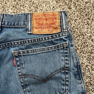 Levi’s 517 Jeans 30x32 Blu Bootcut Denim Abbigliamento da Lavoro Skate 100% Cotone Y2K - Foto 1 di 10