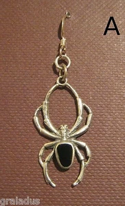 Einzelne Ohrhänger,925er Silber,mit Edelstein: Onyx,verschiedene Designs! - Bild 1 von 3