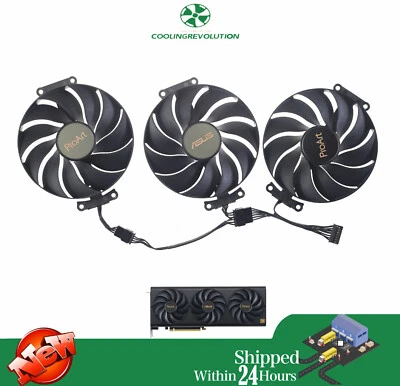 90MM CF9015U12D Graphics card fan for ASUS PROART RTX4070TIS 4070S 4080 4060TI - Image 1 of 2