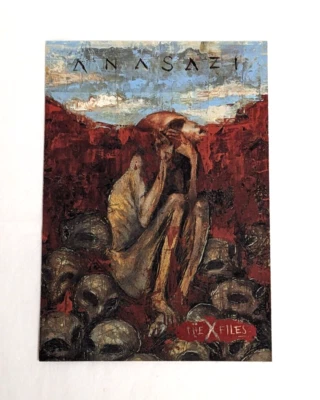 Tarjeta Promocional Expediente X Temporada 2 Anasazi 19/05/95 Nada Desaparece Sin Rastro Foto 1 de 2