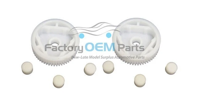 1988-1996 Chevrolet Corvette C4 Headlight Motor Gear Repair Kit Heavy Duty 8PCS - Image 1 of 1