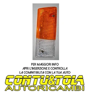 TRASPARENTE FANALINO Fanale ANTERIORE DX - RENAULT R5 - fino al 1980 - Imagen 1 de 1