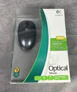 Logitech USB PS/2 High-Definition optische kabelgebundene 3-Tasten-Maus 931643-0403 ~ NEU - Bild 1 von 5