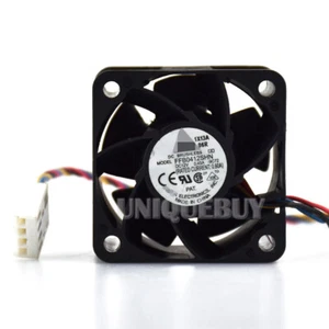 Cooling Fan FFB0412SHN for Delta Inverter cooler 1u 2u 4pin 12V 0.45A 40*40*28mm - Picture 1 of 4