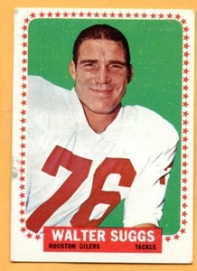 1964 Topps Football # 84 Walter Suggs (VG) Box 701-- Houston Oilers - Picture 1 of 1
