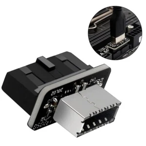 USB 3.0 Internal Header to USB 3.1/3.2 TypeC Front TypeE Adapter For Motherboard - Picture 1 of 7