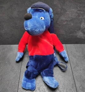 Original Fashy Rucksack Käpt'n Blaubär Ravensburger 1996 Ca. 45cm Groß Plüsch - Picture 1 of 11