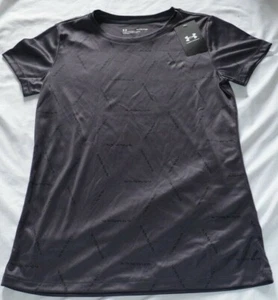 Under Armour Womens Shirt - Extra Small - Dark Gray Loose Fit - Picture 1 of 1