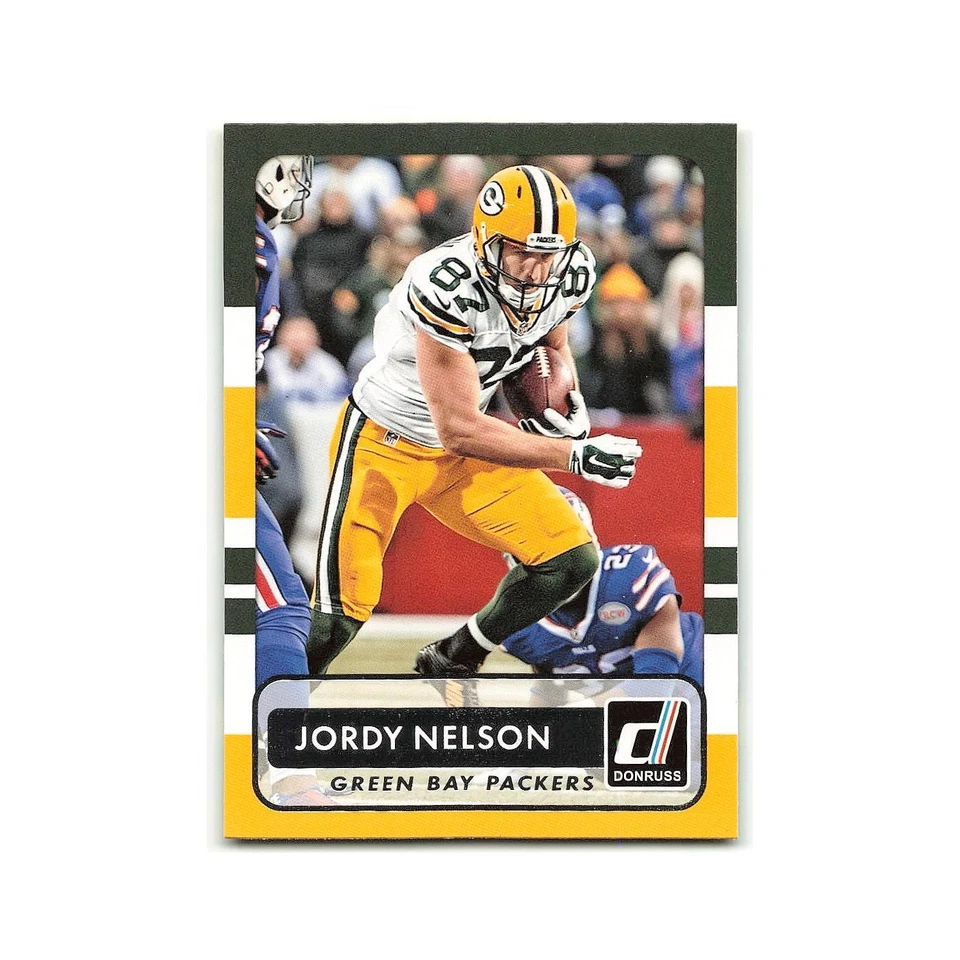 Jordy Nelson 2015 Donruss #84 Green Bay Packers Football Card NM - Image 1 of 3