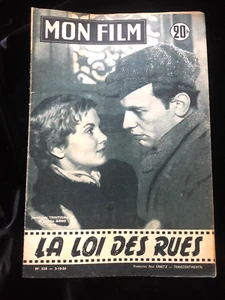 MON FILM N°528 10/1956 JEAN LOUIS TRINTIGNANT JOSETTE ARNO CINEMA 791 - Bild 1 von 1