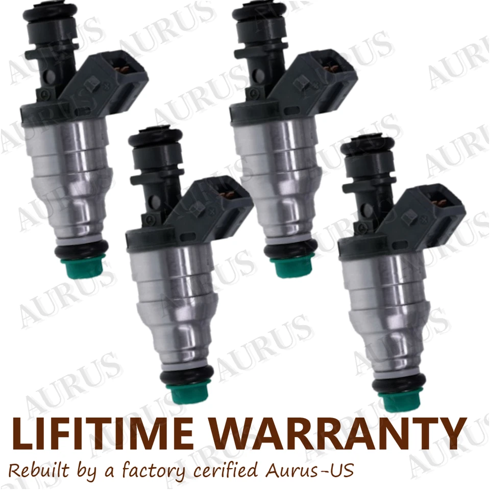 OEM Bosch 4 INYECTORES DE COMBUSTIBLE PARA 94-96 Mercedes-Benz C220 2.2L L4 0280155209 Foto 1 de 1