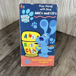 Blues Clues - ABCs and 123s (VHS, 1999) Nick JR - Picture 1 of 5