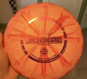 Dynamic Discs Emac Judge Burst Pink  Swirl, Awesome Condition, Faded Ink, 9/10 - Picture 1 of 3