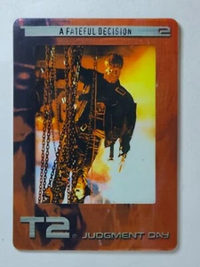 2003 ArtBox Terminator 2 FilmCardz #70 A Fateful Decision - Picture 1 of 2