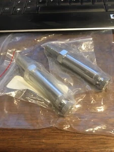 Front Turn Signal Stem Pair Chrome 90mm for Honda  2 1/2 inch 90154-413-003 - Picture 1 of 2