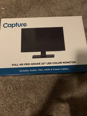 W BOX Technologies OE-22LED Full HD Pro-Grade LED Color Monitor 21.5" - Image 1 of 4