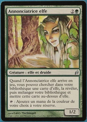 Elvish Harbinger Lorwyn (FRENCH) NM Green Uncommon CARD (229632) ABUGames - Image 1 of 2