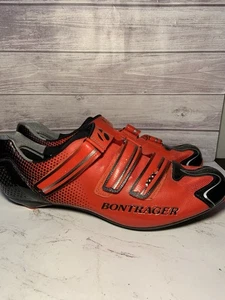 Bontrager XXX Carbon Rennradschuhe Rot Herren 13 US 46 EU Schwarz - Bild 1 von 7