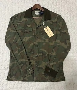 Atelier & Repairs X American Eagle Men Camo Long-Sleeve Repaired Restored Size M - Picture 1 of 12