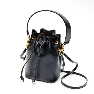 Fendi Mon Tresor Mini Bag 8BS010 A0KK F0KUR Black #128 - Image 1 of 4
